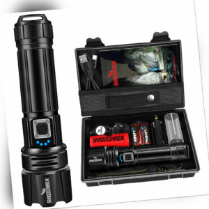 Super Hell 100000 Lumen Shadowhawk S1476 Taschenlampe Taktische Taschenlampen