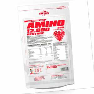 (23,60 EUR/kg) BWG Amino 12.000 Restore, BCAA + L-Glutamin Tabletten, 600stk, 7