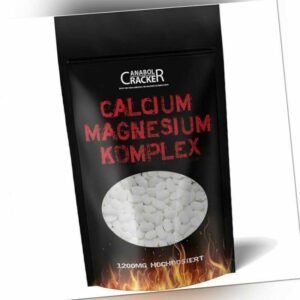 550 Tabletten CALCIUM + MAGNESIUM 1200mg - Hochdosiert Vegan Kalzium