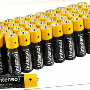40 Intenso Energy Ultra AA / Mignon Alkaline Batterien im 40er Shrink Pack