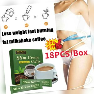 18pc/box Schlanker grüner Kaffee mit Ganoderma Control Weight Detox Tee DE