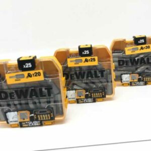 DeWalt Bits Pack T20 T25 T30 für TX I-Stern Schrauben Schrauber Bit-Set Bit-Box