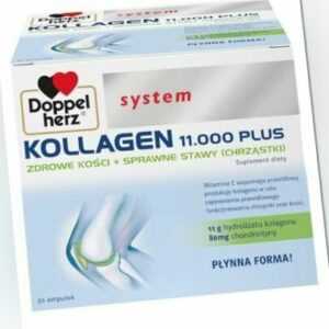 Doppelherz Kollagen 11.000 Plus Ampullen System 30x25ml Gelenke Sport Haut