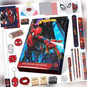 Marvel Adventskalender 2023 Spiderman Avengers Adventskalender Kinder Jungs Mit