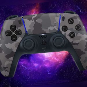 Playstation 5 PS5 Scuf Controller DualSense Grey Camouflage Pro Paddles Umbau