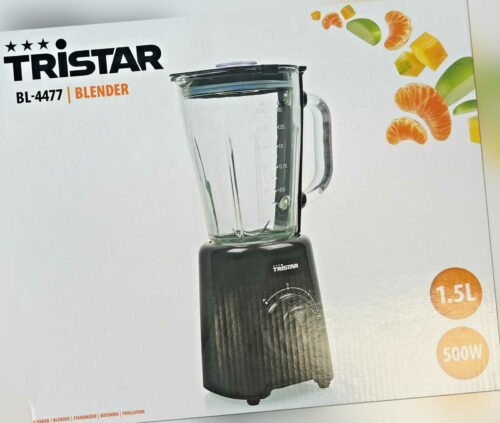 Tristar Standmixer 500 W Blender Smoothie Maker Univers. Mixer Ice-Crush BL-4477
