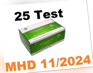 25x Corona Schnelltest Antigen Nasal Test BfArM gelistet GreenSpring