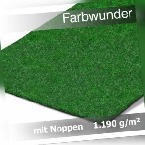 Kunstrasenteppich Farbwunder Pro Grün | Balkonteppich Terassenteppich Garten