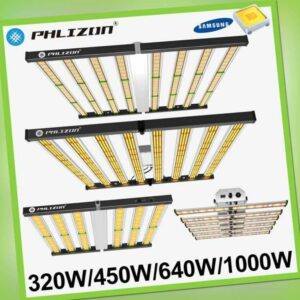 PHLIZON FD9600 6500 4500 Grow Lights Samsung LED Indoor Veg Bloom Plant Lamp Bar