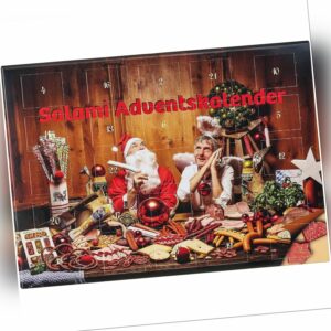 Salami Adventskalender der Etwas Andere für Herzhaften Genuß Männer und Frauen