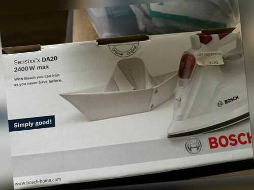 Bosch Sensixx'x DA 20 2400W max Iron
