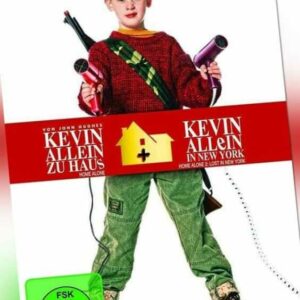 DVD KEVIN - ALLEIN ZU HAUS + KEVIN - ALLEIN IN NEW YORK # Macaulay Culkin ++NEU