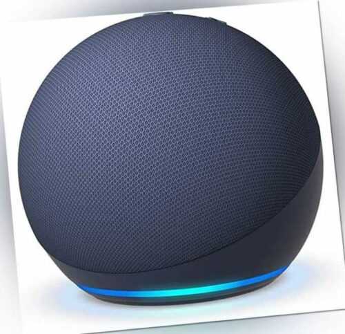 Echo Dot (5. Generation) Tiefseeblau - Smarter Lautsprecher mit Alexa
