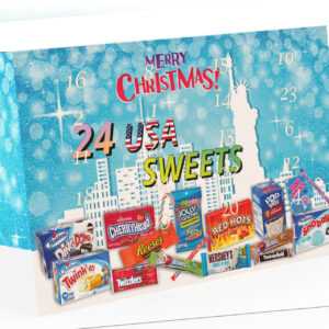 USA Süßigkeiten Adventskalender 2023 | 24x amerikanische Candy & Sweets