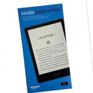 Amazon Kindle Paperwhite 11. Gen 8GB Schwarz WiFi 6,8 Zoll (mit Werbung) NEU OVP
