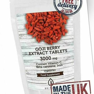 Goji Berry Extrakt 3000 mg Tabletten BritVits UK