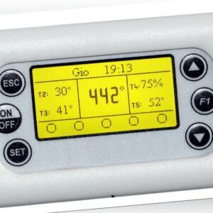 Environ Universal Temperatursteuerung mit 5 Eingängen und 5 Relais Regler