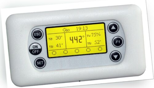 Environ Universal Temperatursteuerung mit 5 Eingängen und 5 Relais Regler