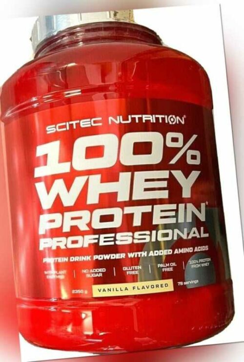 (24,19€/kg)Scitec Nutrition 100%Whey Protein Professional 2350g