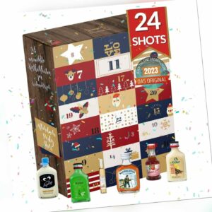 Adventskalender 2023 Schnaps & Likör Adventskalender I Alkoholkalender Geschenk