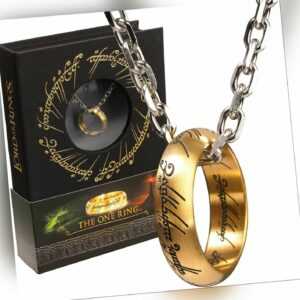 Herr der Ringe Edelstahl-Kette Der eine Ring The Noble Collection
