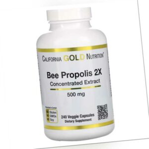 Bienen Propolis 2 Fach Extrakt 1000mg 240 Kapseln 🐝 🐝 🐝