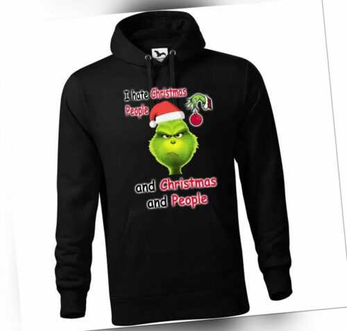 NEU Grinch Weihnachten Pullover Hoodie Damen & Herren Unisex