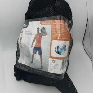 Water Weight Ball + Fußpumpe für Sport Fitness Muskel Körper Workout Crane