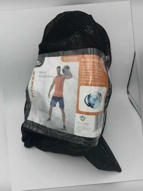 Water Weight Ball + Fußpumpe für Sport Fitness Muskel Körper Workout Crane