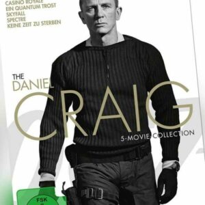 James Bond: The Daniel Craig - 5-Movie-Collection # 5-DVD-NEU