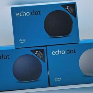 Amazon Echo Dot (5. Generation) Anthrazit Weiß Graublau - Neu & OVP