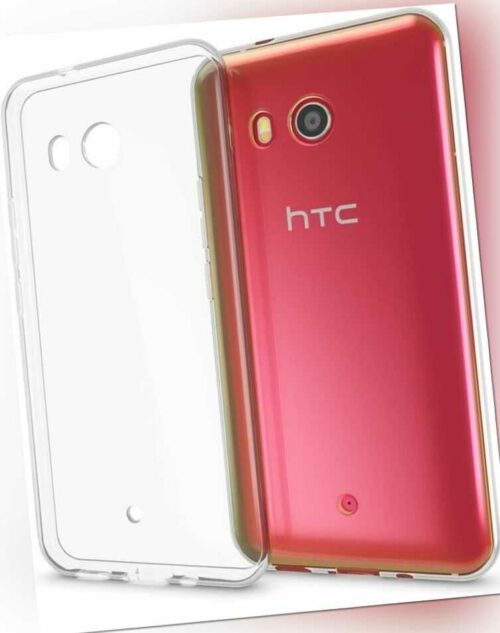 HANDY SCHUTZ HÜLLE Für HTC U11 BACKCOVER GEHÄUSE SILIKON TPU RÜCKSEITE U 11 GEL