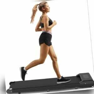 Laufband elektrisch 10 km/h Fitness Heimtrainer LCD-Bildschirm für Heim und Büro
