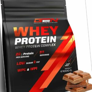 Whey Protein Complex - 1000g WPI + WPC Mix - Low Fat / Low Sugar Schoko