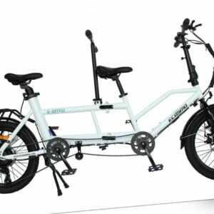 Ebike Electric 20" Folding Tandem bike, DISC,250W Rear Torque,36V 10AH-E20TF01W