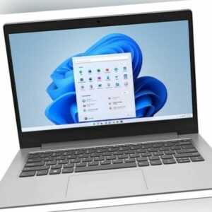 Lenovo IdeaPad 1 grau 128GB Windows Notebook Laptop 14 Zoll 4GB RAM Intel N4020