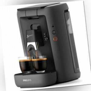 Philips CSA260/50 Senseo Maestro grau Padmaschine 2 Tassen gleichzeitig, Kaffees