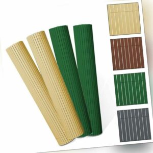 PVC Sichtschutzmatte Sichtschutzzaun Sichtschutz Windschutz Zaun Balkon Garten