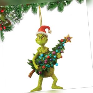 Welcome Christmas Ornament Frohe Weihnachten von Grinch mit Herz Für Baum Famili