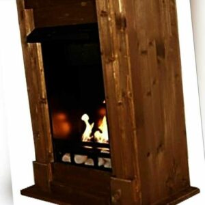 Ethanolkamin Gelkamin Kamin Fireplace Cheminee Caminetti Madrid Premium Nussbaum