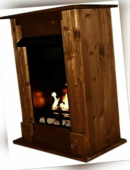 Ethanolkamin Gelkamin Kamin Fireplace Cheminee Caminetti Madrid Premium Nussbaum