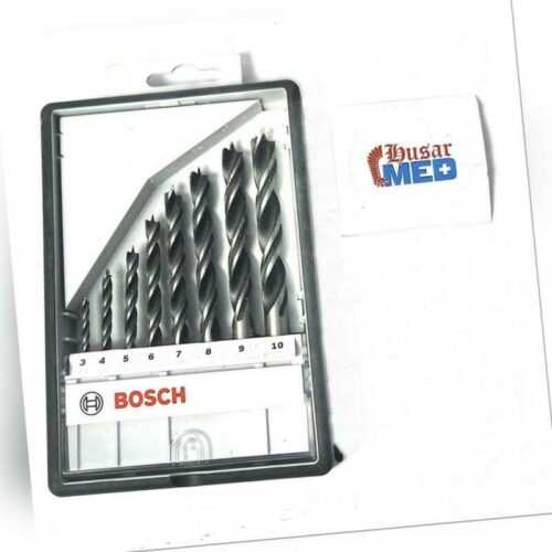 Bosch Holzspiralbohrer-Set Robust Line 8tlg. 3 - 10 mm