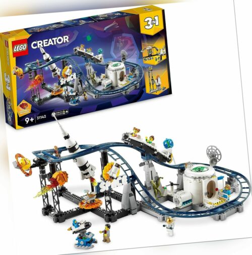 LEGO Creator 31142 Weltraum-Achterbahn Bausatz, Mehrfarbig BWARE