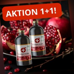 1000 ml BIO GRANATAPFEL DIREKTSAFT,HOCHDOSIERT_NATÜRLICH IMMUN + VERSAND GRATIS