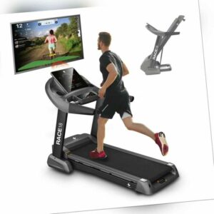 Laufband Heimtrainer LCD Display Fitnessgerät elektrisch klappbar App 150 kg