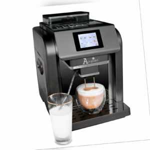 Acopino Kaffeevollautomat mit One-Touch und Milchsystem Monza anthrazit