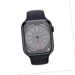 Apple Watch S8 45mm Mitternacht Aluminium Sportarmband MNP13FD/A Händlermit MwSt