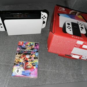 Nintendo Switch OLED-Modell HEG-001 64GB Handheld-Spielekonsole - Weiß