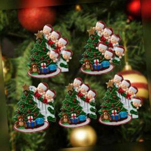 Weihnachtsdekorationen Personalisierte Familie Santa Claus Baum Dekorationen