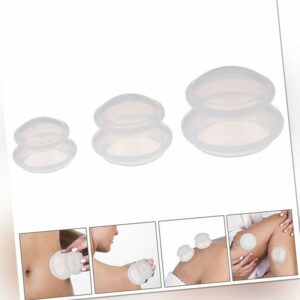 Silicone Massage Cups Anticellulite Cups Set Vacuum Cup Set Facial Suction'ZI